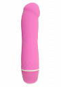 Розовый мини-вибратор Microscopic Mini P - 12,5 см. Vibe Therapy 50826 - цена 