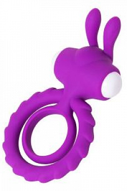 Фиолетовое эрекционное кольцо на пенис JOS  GOOD BUNNY  782017 с доставкой 