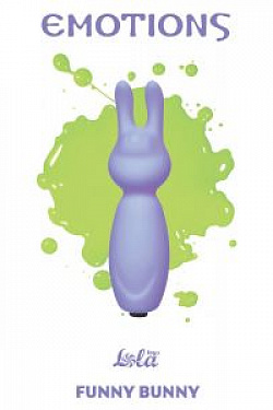 Фиолетовый мини-вибратор с ушками Emotions Funny Bunny Lavender Lola toys 4007-03Lola с доставкой 