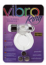 Прозрачное эрекционное кольцо VIBRO RING CLITORAL TONGUE CLEAR Seven Creations 21-21CL-BCD - цена 