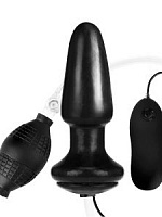      Inflatable Vibrating Butt Plug - 10,2 . Lux Fetish LF5304   