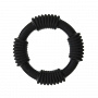 Чёрное эрекционное кольцо PLAY CANDI COTTON POP BLACK Seven Creations 50792 - цена 