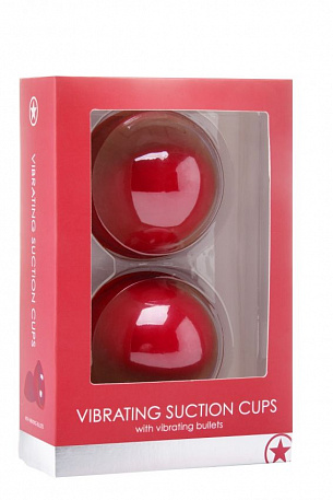      Vibrating Suction Cup Shots Media BV OU159RED -  