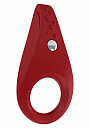 Красное эрекционное виброкольцо B3 OVO B3 RED - цена 