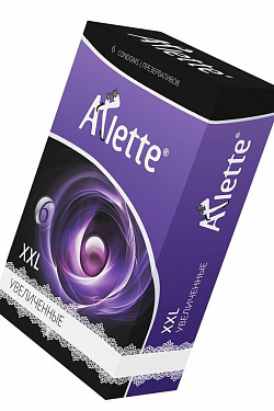Презервативы Arlette XXL увеличенного размера - 6 шт.  811 с доставкой 