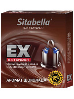 Стимулирующая насадка Sitabella Extender  Шоколад  Sitabella 1401 с доставкой 