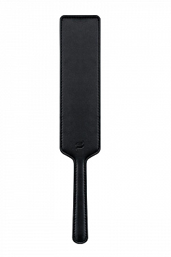 Чёрная шлёпалка с логотипом Obsessive - 22 см. Obsessive A714 crop с доставкой 