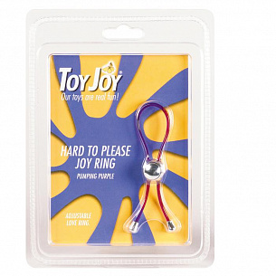 Фиолетовое утягивающее лассо HARD TO PLEASE Toy Joy 3006009131 - цена 