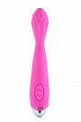 Розовый вибратор для G-стимуляции THE LOUISE - 21,6 см. Closet Collection 390007 - цена 