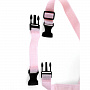 Нежно-розовый страпон с вибрацией Tru-Fit Vibrating Strap-On - 16 см. Pipedream PD3928-11 - цена 