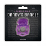 Фиолетовое эрекционное виброкольцо VIBRATING COCK RING KINKY Toyz4lovers T4L-00801234 - цена 