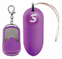 Фиолетовое виброяичко Rechargeable Vibrating egg с пультом ДУ SHT068PUR 4 151 р.