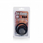 Набор чёрных эрекционных колец Tri-Ring California Exotic Novelties SE-1421-03-2 - цена 