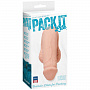 Фаллоимитатор для ношения Pack It – Lite – White - 12 см. Doc Johnson 0720-01-BX - цена 