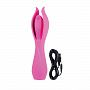 Большой розовый вибратор с лепестками Lust by JOPEN L6 Jopen JO-4721-00-3 - цена 
