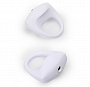 Белое эрекционное кольцо LIT-UP SILICONE STIMU RING 8 Dream Toys 21240 - цена 