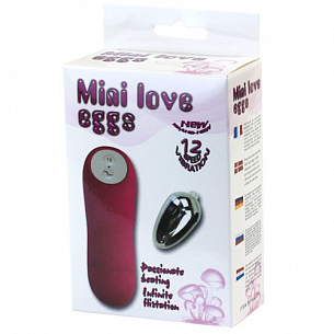 Виброяйцо Mini Love Eggs с 12 функциями вибрации BI-014127 1 017 р.
