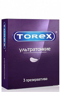 Презервативы Torex  Ультратонкие  - 3 шт.  2294 с доставкой 