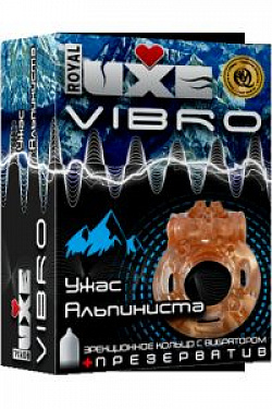 Эрекционное виброкольцо Luxe VIBRO  Ужас Альпиниста  Luxe Luxe VIBRO  Ужас Альпиниста  с доставкой 