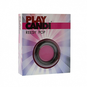 Чёрное эрекционное кольцо PLAY CANDI REESY POP Seven Creations 50796 - цена 