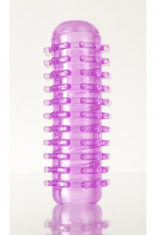 Фиолетовый мастурбатор  ToyFa 883026-4 - цена 
