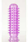 Фиолетовый мастурбатор  ToyFa 883026-4 - цена 