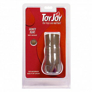 Вагина из киберкожи шоколадного цвета Toy Joy 3006009013 - цена 