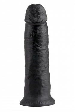 Чёрный фаллос-гигант 10  Cock - 25,4 см. Pipedream PD5505-23 с доставкой 