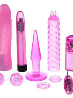 Розовый эротический набор Mystic Treasures Seven Creations 06-150-C8 BX с доставкой 