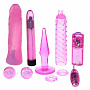 Розовый эротический набор Mystic Treasures Seven Creations 06-150-C8 BX - цена 