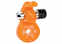 Оранжевое эрекционное кольцо с вибрацией и стимулятором клитора Sex Please! Wiggily Vibrating Cock Ring Topco Sales 2100030 - цена 