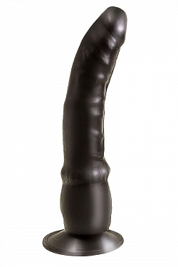 Чёрный фаллоимитатор на присоске - 19,3 см. LOVETOY (А-Полимер) 400300 с доставкой 