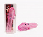Рельефная розовая насадка с бусинами и шипами - 14 см. Baile BI-010045H-0101 - цена 