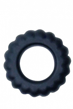 Эреционное кольцо с крупными ребрышками Titan Baile BI-210145-0801 с доставкой 
