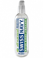   Swiss Navy All Natural Water Base Lubricant - 237 . Swiss navy SNAN8   