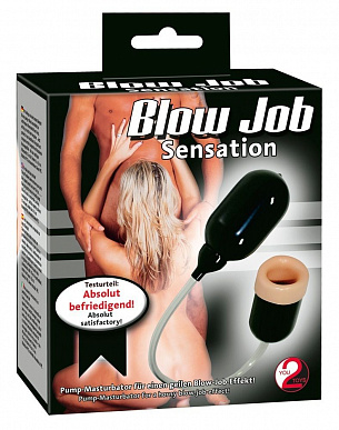 Вакуумный мастурбатор-ротик Blow Job Sensation - 10 см. Orion 0518620 - цена 