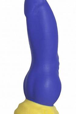 Синий фаллоимитатор  Номус Small  - 21 см. Erasexa zoo92 с доставкой 