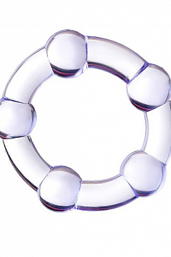 Фиолетовое эрекционное кольцо A-Toys  768016 с доставкой 