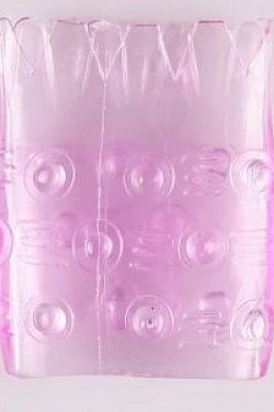 Розовая сквозная насадка  Ананасик  White Label 47201-MM с доставкой 