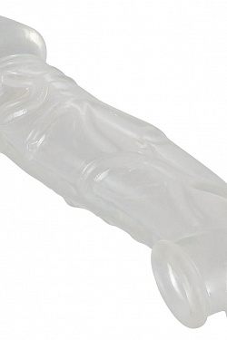 Прозрачная насадка на пенис с фиксацией Crystal Skin Orion 0512907 с доставкой 