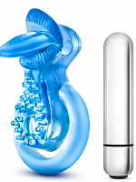    10 Function Vibrating Tongue Ring Blush Novelties BL-66092   