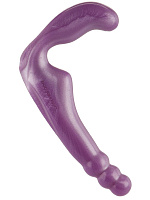 Безремневой фиолетовый страпон из силикона The Gal Pal - 17 см. Doc Johnson 0106-02-BX с доставкой 