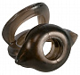 Черное эрекционное кольцо с петлёй для мошонки Bad Kitty Orion 05215400000 - цена 