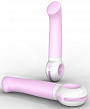 Розово-белый водонепроницаемый вибратор O-zone для G-стимуляции - 18 см. Odeco OD-6002GS PINK/WHITE - цена 