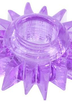 Фиолетовое эрекционное кольцо ToyFa 818004-4 с доставкой 