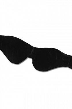 Мягкая черная маска на глаза Lux Fetish LF1325 с доставкой 