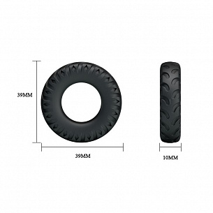 Набор из 3 эрекционных колец различного размера Baile BI-210179 - цена 