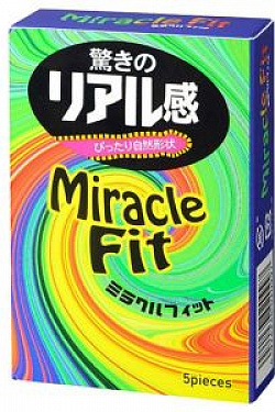 Презервативы Sagami Miracle Fit - 5 шт. Sagami Sagami Miracle Fit №5 с доставкой 