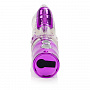 Перезаряжаемый фиолетовый вибромассажер PRINCESS JEWELS - 13,5 см. California Exotic Novelties SE-0697-14-3 - цена 