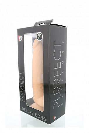     PURRFECT SILICONE DELUXE DONG 8INCH - 20 . Dream Toys 21025 -  